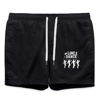 Formation de groupe de danse en ligne My Dance Sport - Short de bain - noir - Devant - AI Model Male 185 light (185cm)