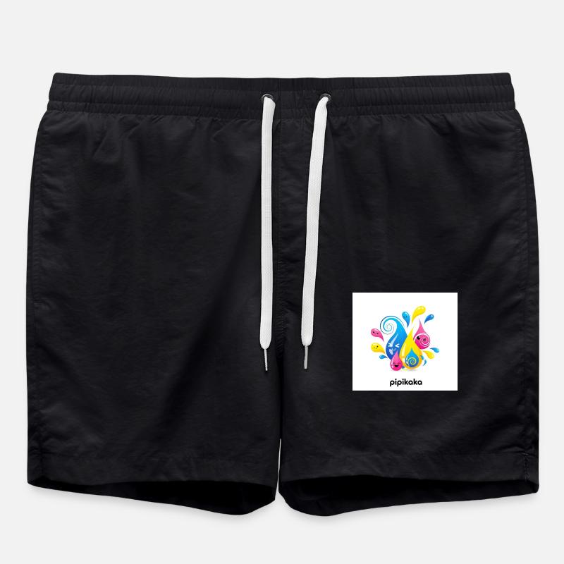 PIPIKAKA Modern - Badeshorts - Schwarz