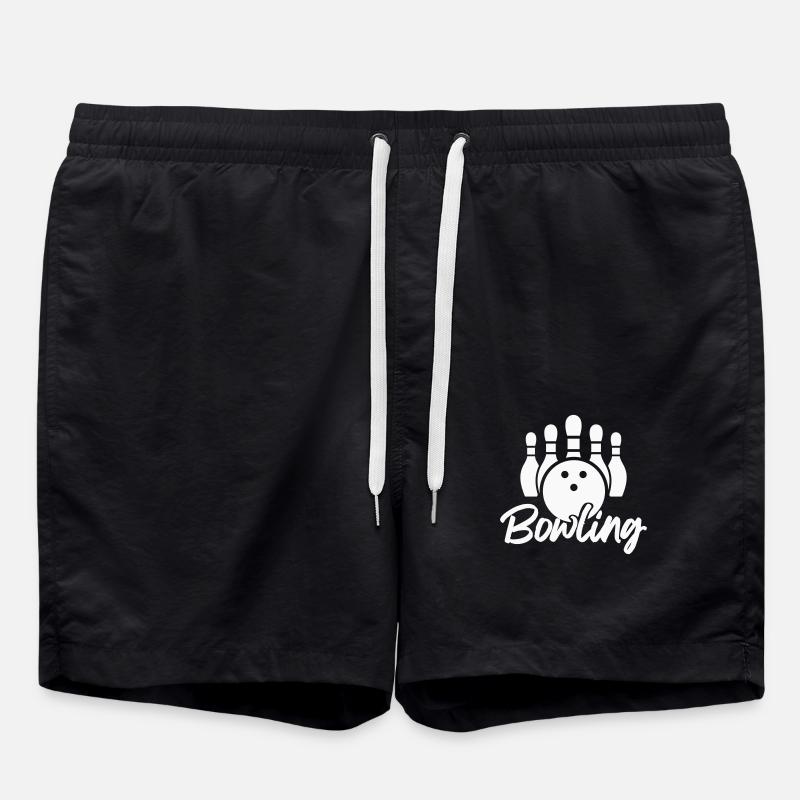 bowling - Short de bain - noir