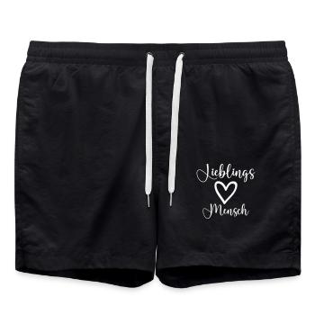 Personne préférée - Short de bain - noir - Devant - AI Model Male 185 light (185cm)