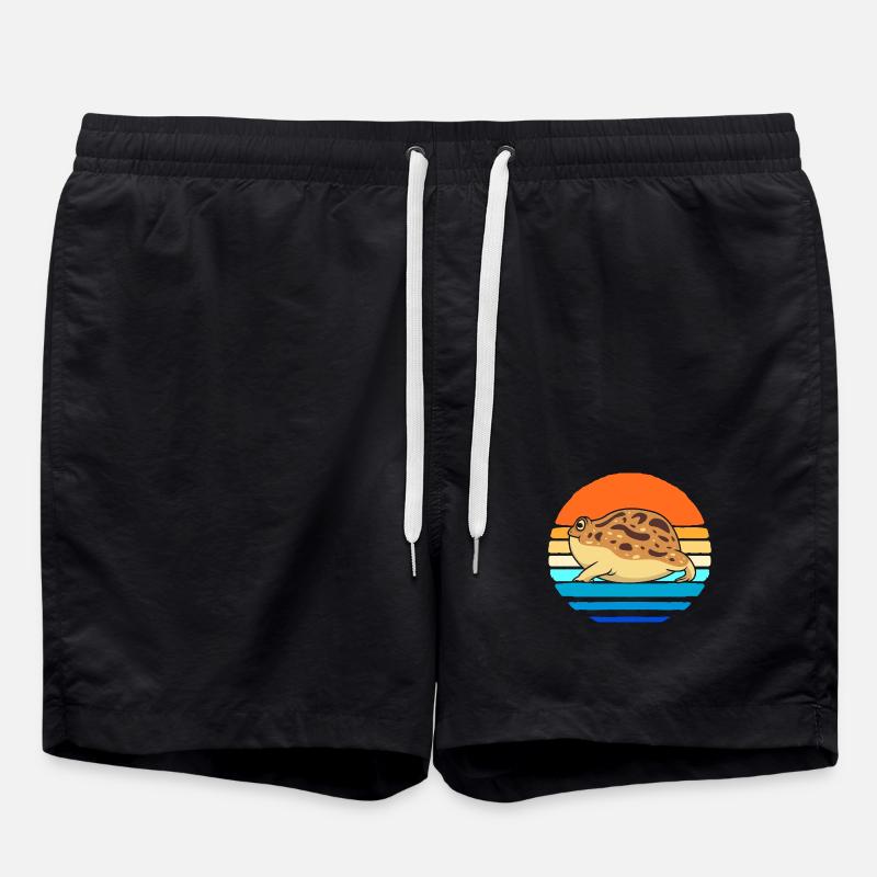Frosch Desert Rain Frog - Badeshorts - Schwarz