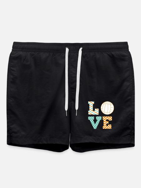 volleyball - Swim Trunks - black