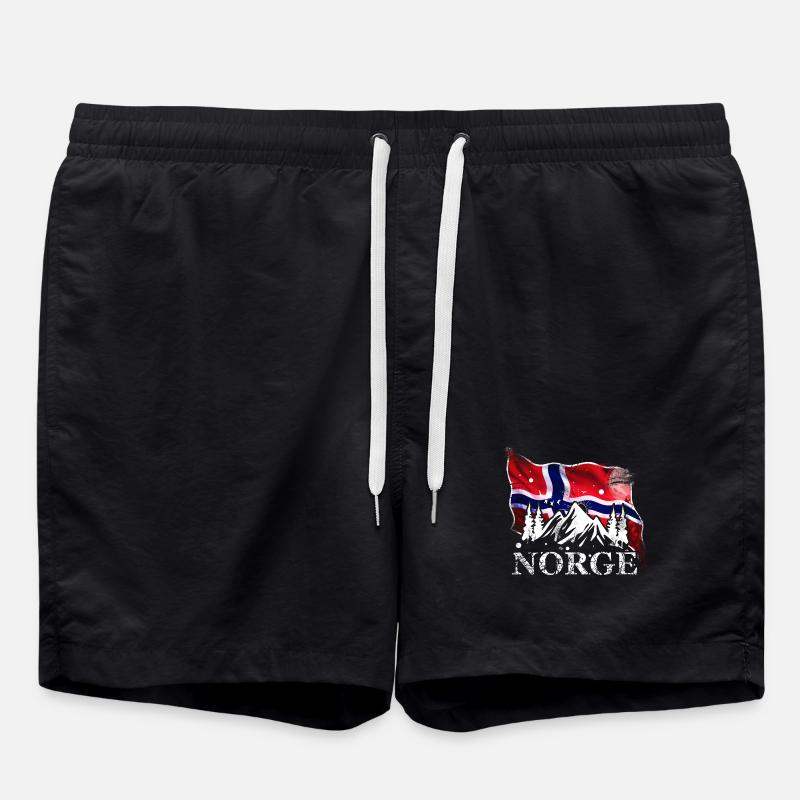 Norway - Swim Trunks - black