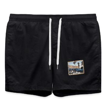 Cuba - Badeshorts - Schwarz - Vorne - AI Model Male 185 light (185cm)