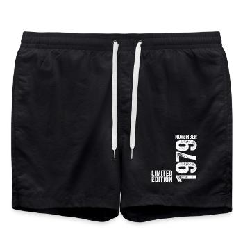 November 1979 Limited Edition November 1979 - Swim Trunks - black - Front - AI Model Male 185 light (185cm)