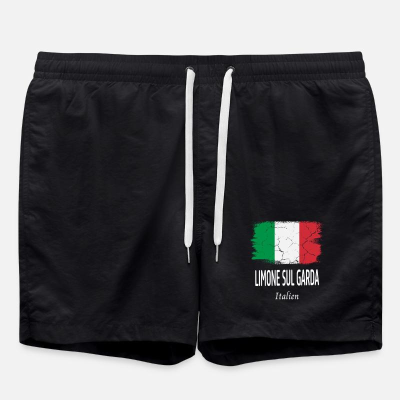 Limone sul Garda - Swim Trunks - black
