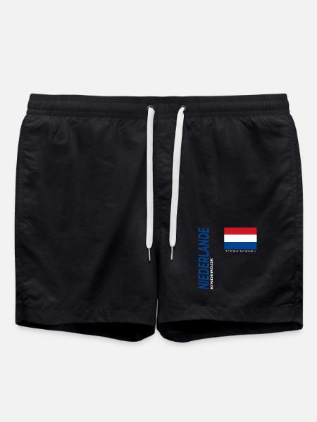 Kinderdijk - Badeshorts - Schwarz