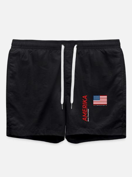 Baltimore - Short de bain - noir