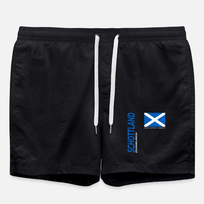 Edinburgh - Swim Trunks - black