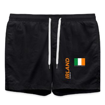 Dublin - Short de bain - noir - Devant - AI Model Male 185 light (185cm)
