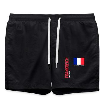Rennes - Badeshorts - Schwarz - Vorne - AI Model Male 185 light (185cm)
