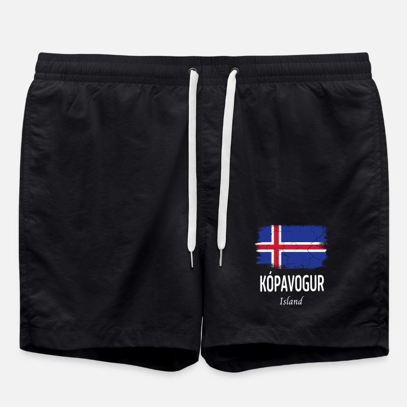 Kopavogur - Swim Trunks - black