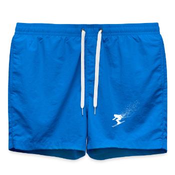Skiing Skiers Ski Skiing Holidays - Swim Trunks - cobalt blue - Front