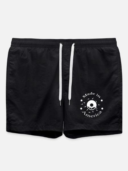 Made in America - Swim Trunks - black