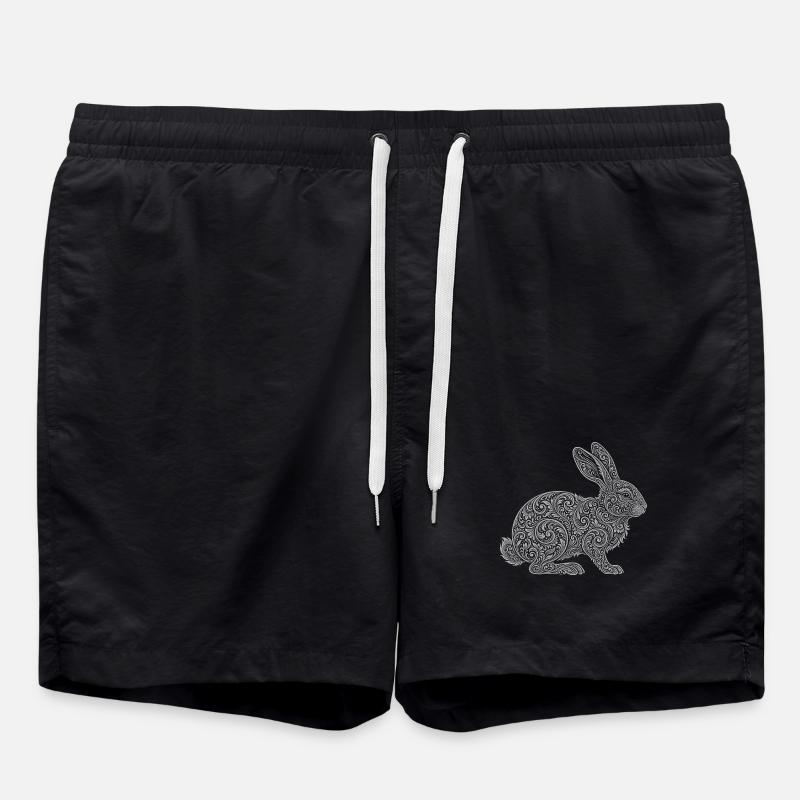 Hare - Swim Trunks - black