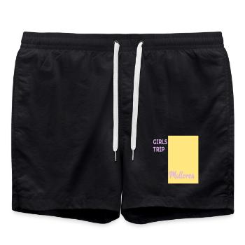 Filles Majorque - Short de bain - noir - Devant - AI Model Male 185 light (185cm)