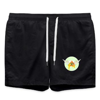 Heiliger Nacho - Badeshorts - Schwarz - Vorne - AI Model Male 185 light (185cm)