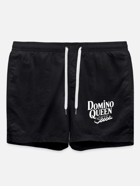 Domino Queen - Swim Trunks - black
