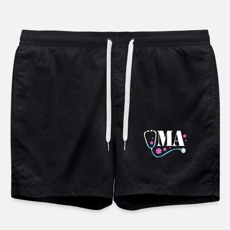MFA Medical Physician - Swim Trunks - black