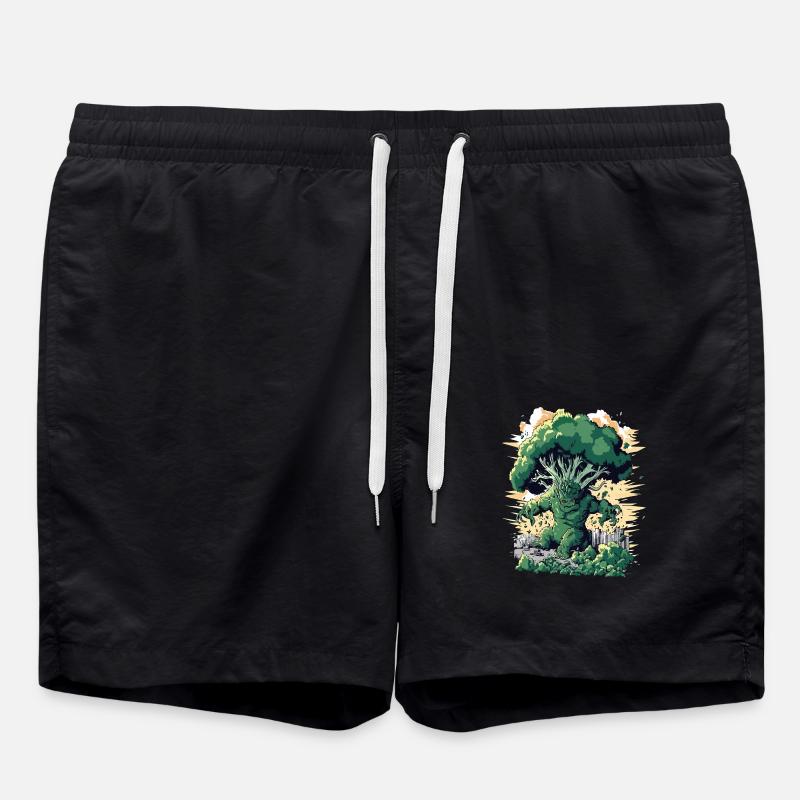 Brocoli géant Monster Brocoli - Short de bain - noir