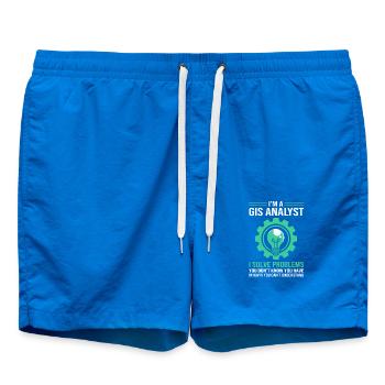 SIG Cartographe Géographie Cartographie - Short de bain - cobalt blue - Devant
