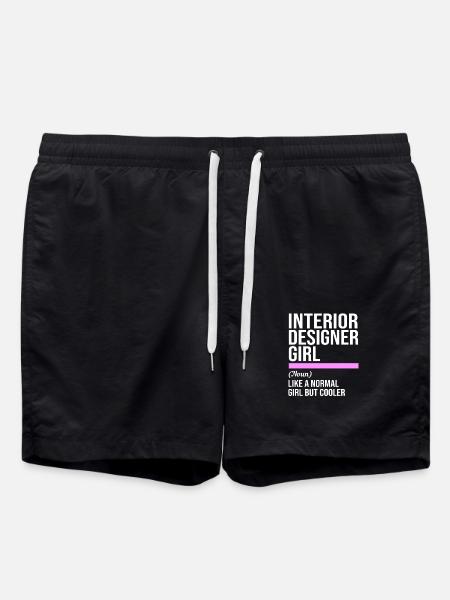 Architecture Architect Interior Designer - Swim Trunks - black