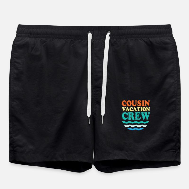 Cousin Crew - Badeshorts - Schwarz