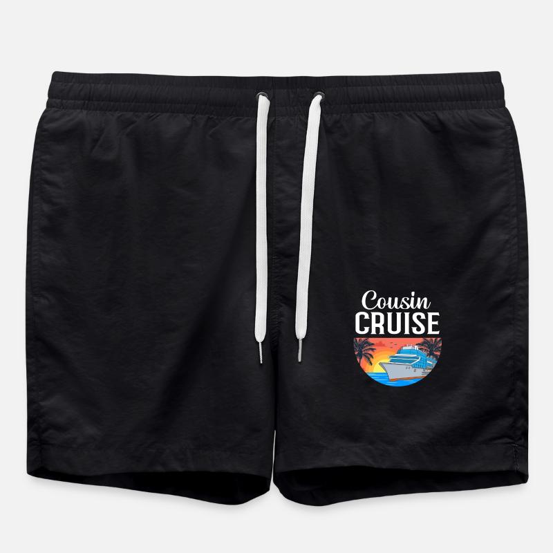 Cousins Cruise Cruise Ship - Swim Trunks - black