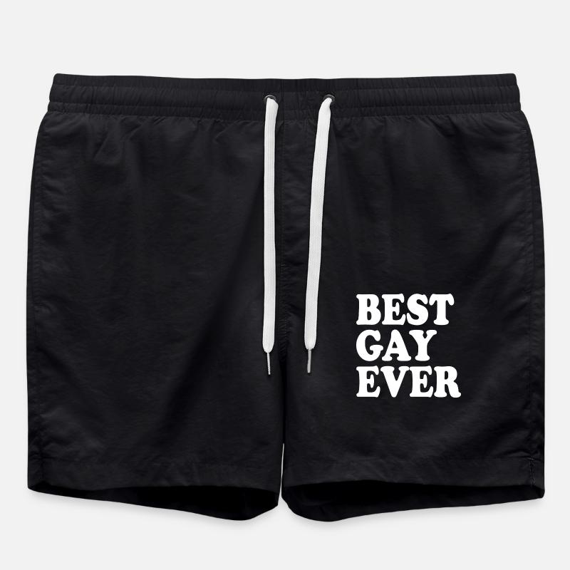 Best gay ever - Short de bain - noir