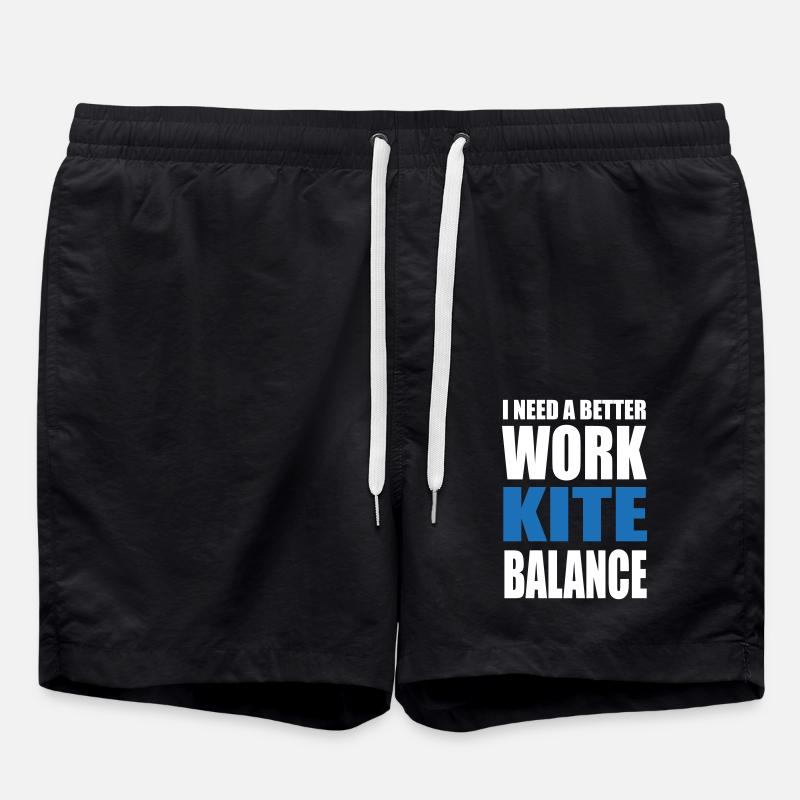 kite - Swim Trunks - black