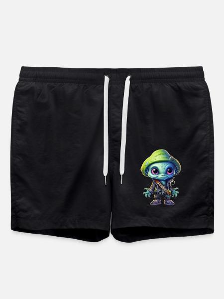 Alien Alien Pirate - Short de bain - noir