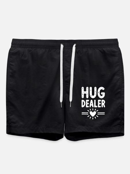 Hug Dealer - Swim Trunks - black