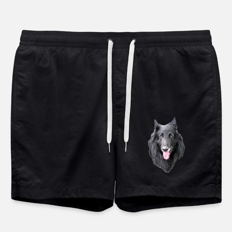 berger belge groenendael - Short de bain - noir