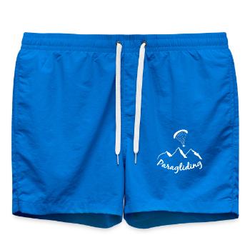 Paragliding - Swim Trunks - cobalt blue - Front