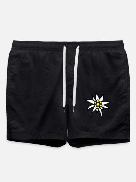 Edelweiss - Swim Trunks - black