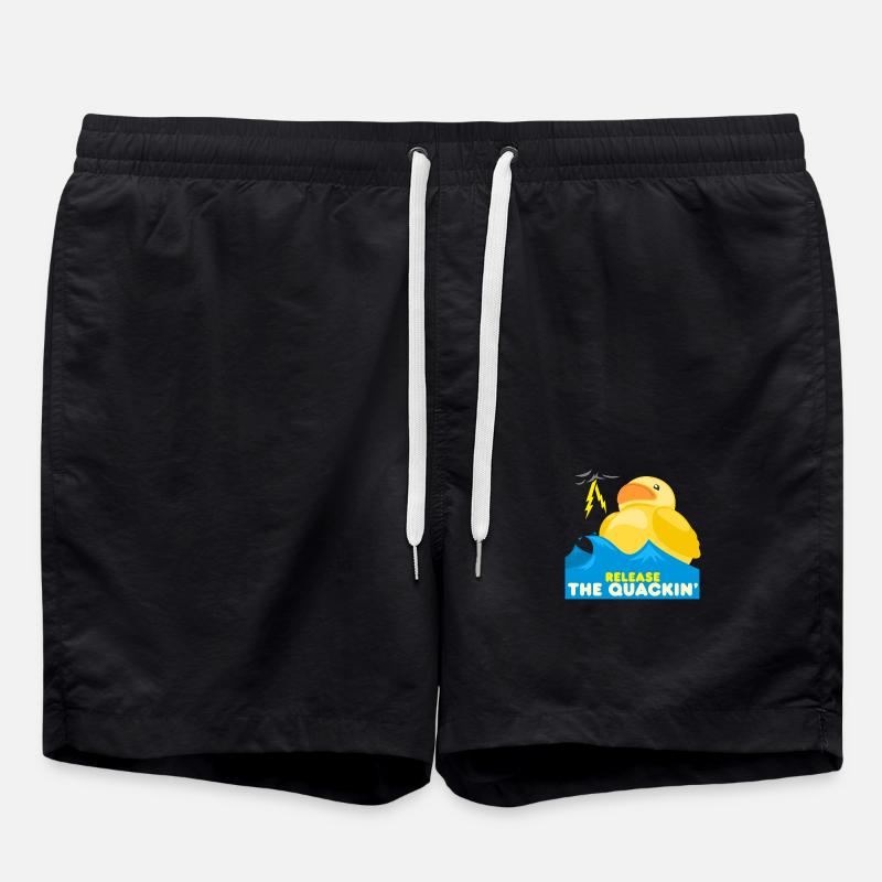 Funny Duck - Swim Trunks - black