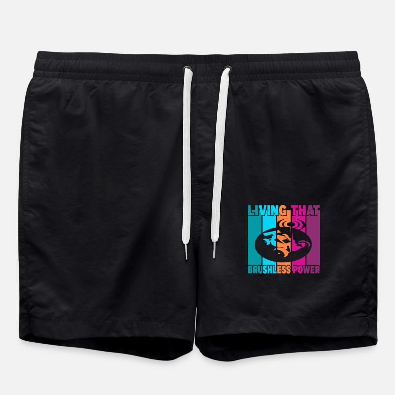 Living That Brushless Power - Swim Trunks - black