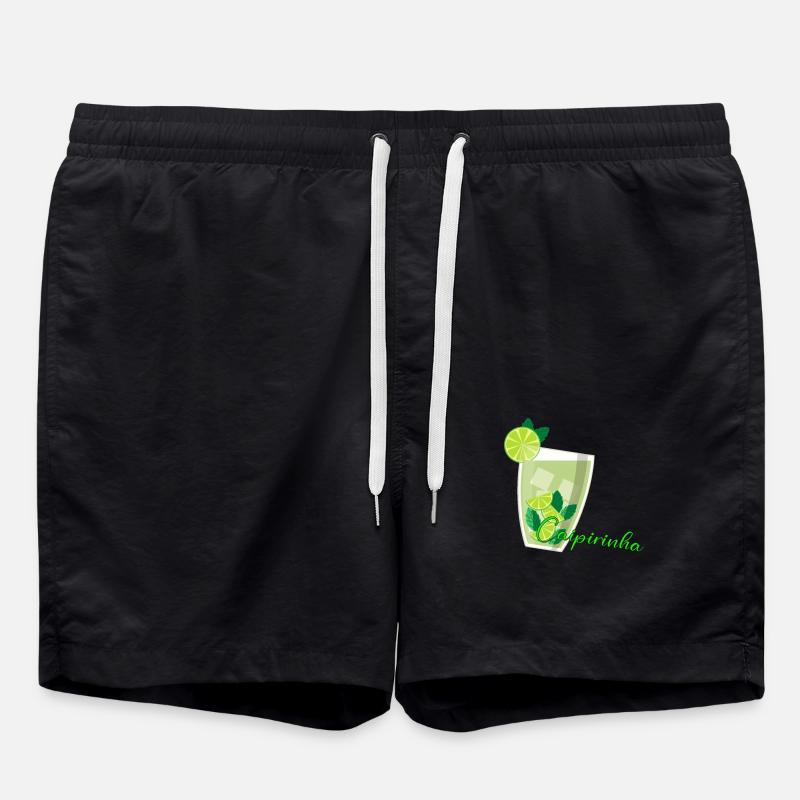 Caipirinha - Swim Trunks - black