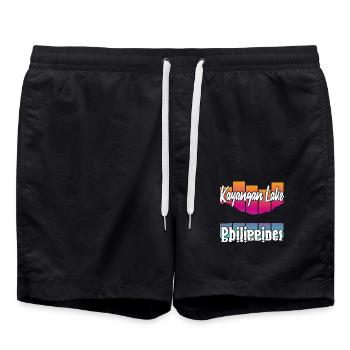 Lac Kayangan Philippines - Short de bain - noir - Devant - AI Model Male 185 light (185cm)