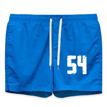 54 Number Vintage - Swim Trunks - cobalt blue - Front
