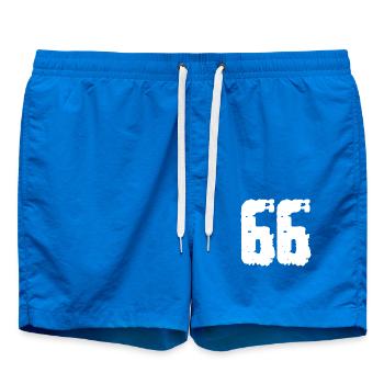 66 Number Vintage - Swim Trunks - cobalt blue - Front