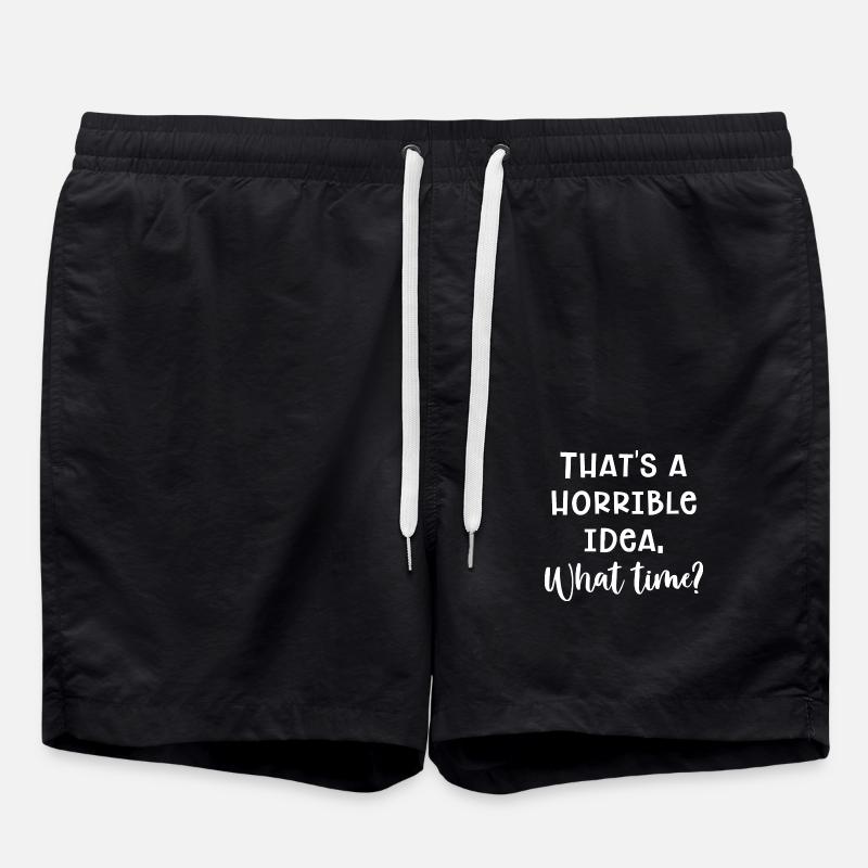Idée horrible - Short de bain - noir