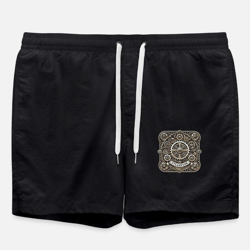 Steampunk Logo - Short de bain - noir