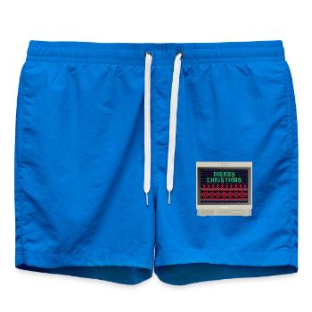 PVM Lover - Frohe Weihnachten - Badeshorts - Cobalt blue - Vorne