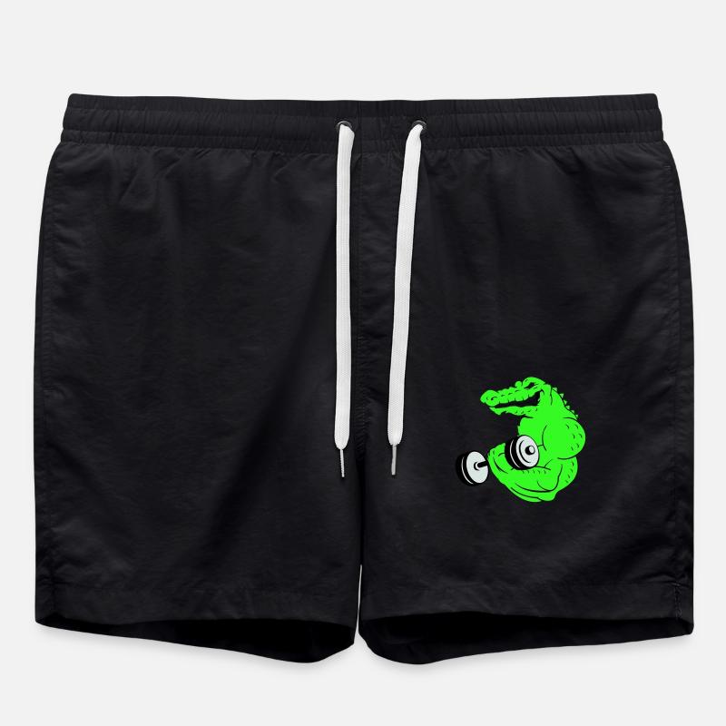 Fitness Crocodile 02 - Short de bain - noir