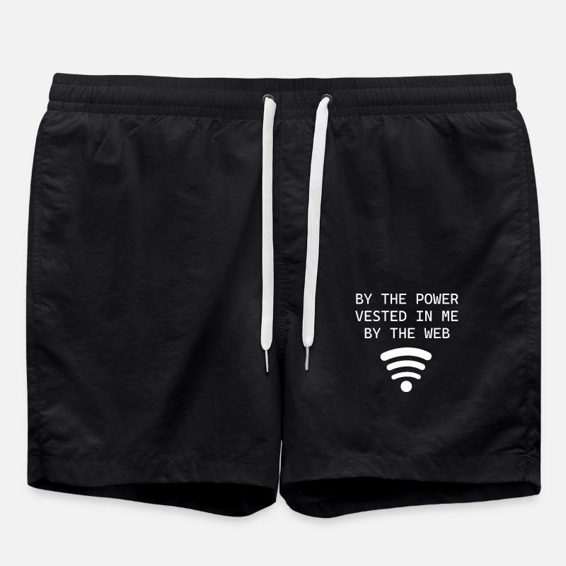 Pfarrer - Badeshorts - Schwarz