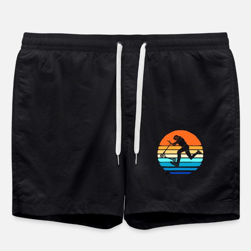 Scooter Roller - Swim Trunks - black