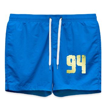 94 Number Vintage - Swim Trunks - cobalt blue - Front