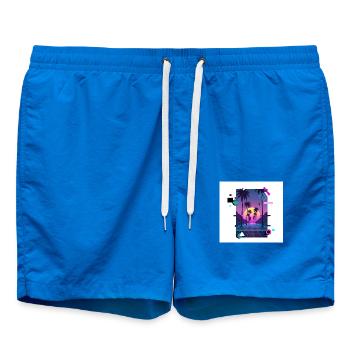 Retrospektive - Badeshorts - Cobalt blue - Vorne