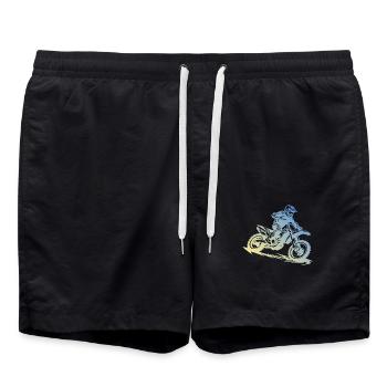 Motocross Sport - Short de bain - noir - Devant - AI Model Male 185 light (185cm)